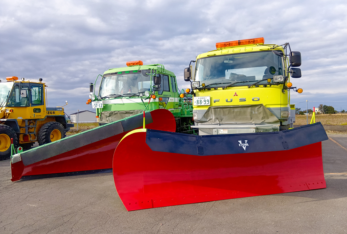 長年の経験を活かした除排雪作業